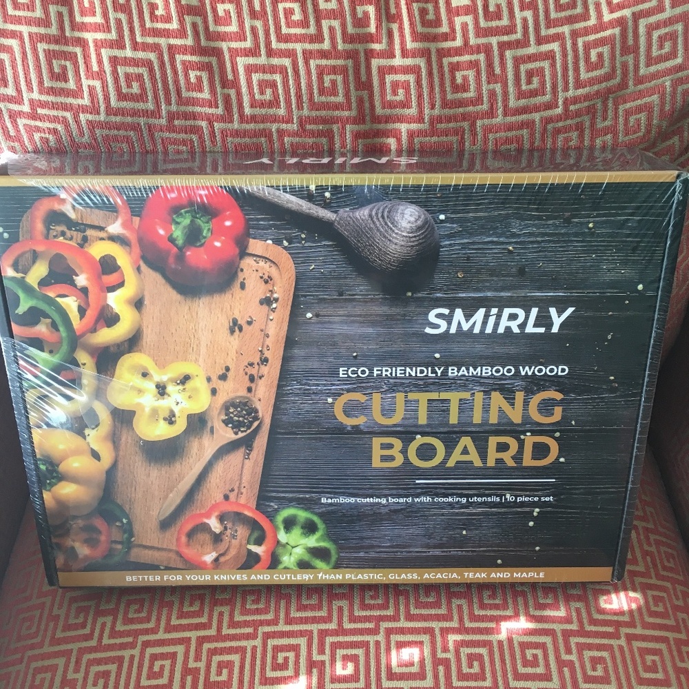 Smirly 10 piece cutting board set